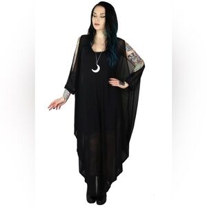 Foxblood Shop ‘The Shadow’ Mesh Kaftan